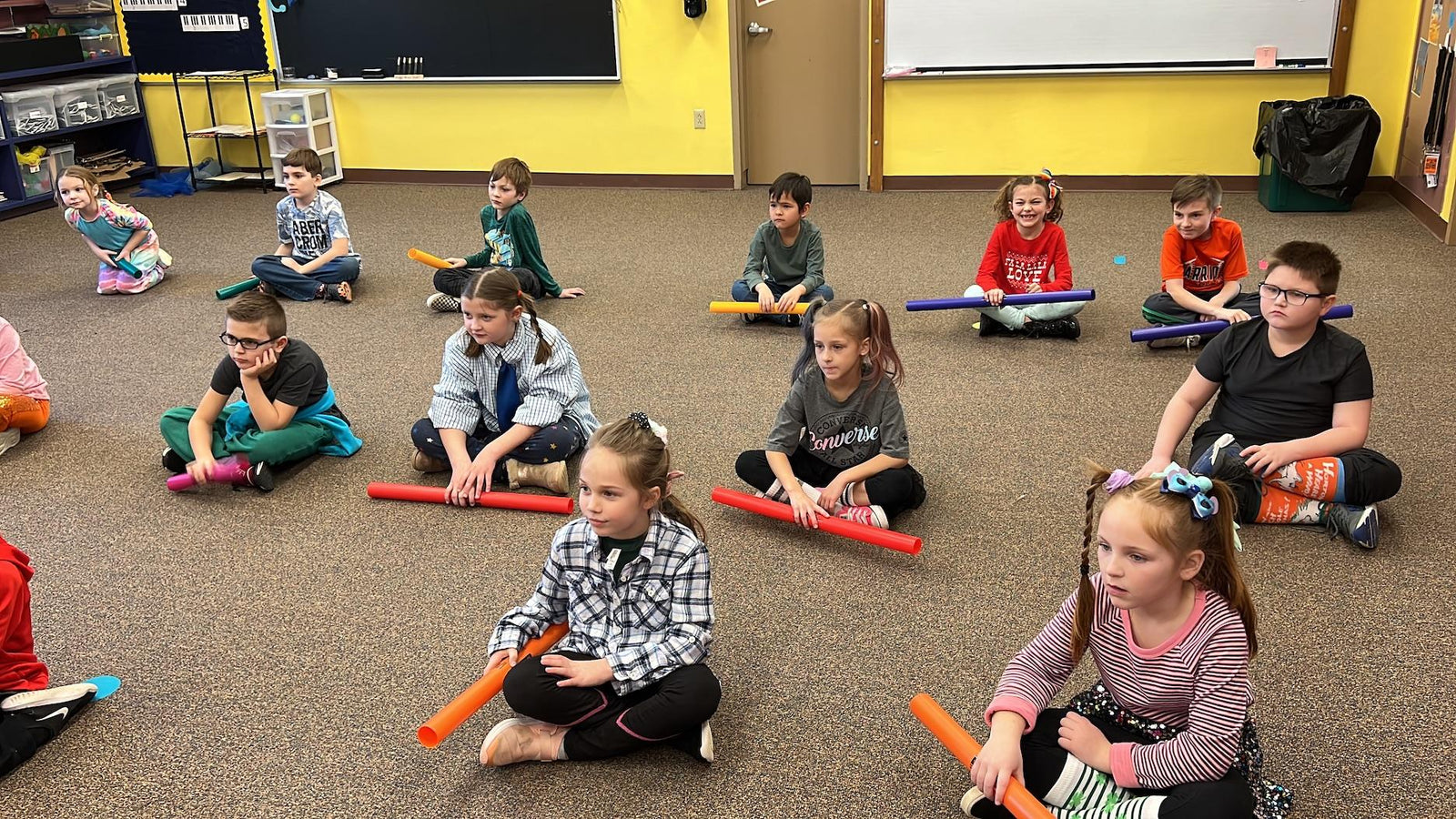 Boomwhacker kids musical instrument for classroom percussion