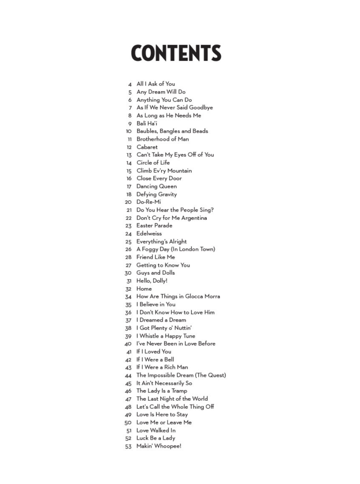 101 broadway shows for violin sheet music solos