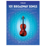 101 Broadway shows violin sheet music