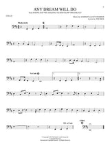 Joseph Broadway Show Cello Sheet Music