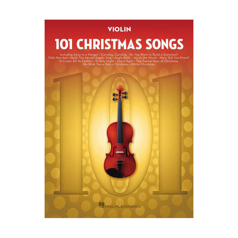 101 Songs for violin Christmas sheet music 