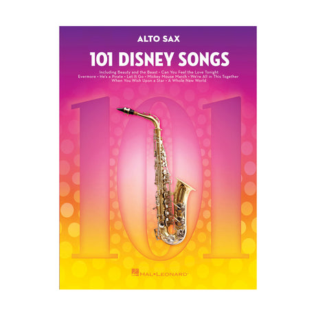 101 Disney songs for alto sax sheet music