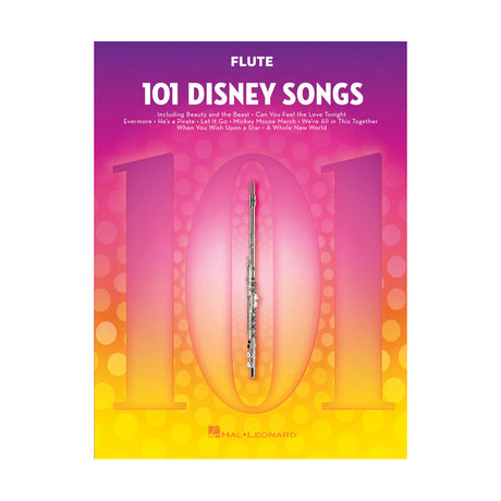 101 Disney songs for flute sheet music