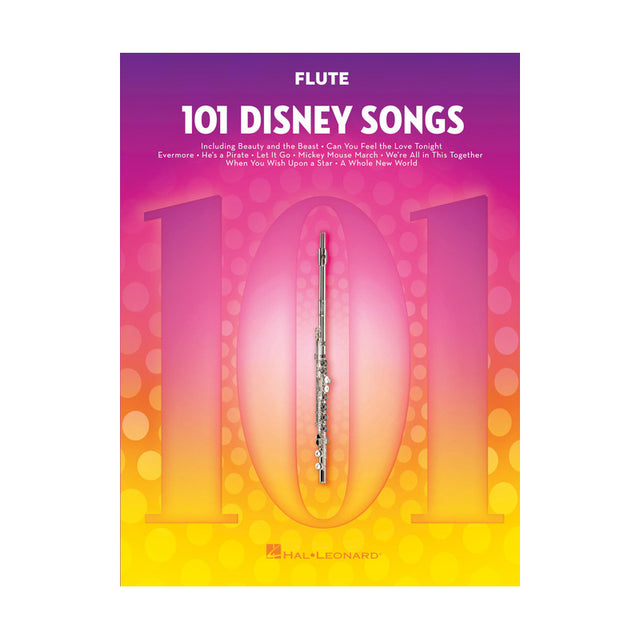 101 Disney songs for flute sheet music