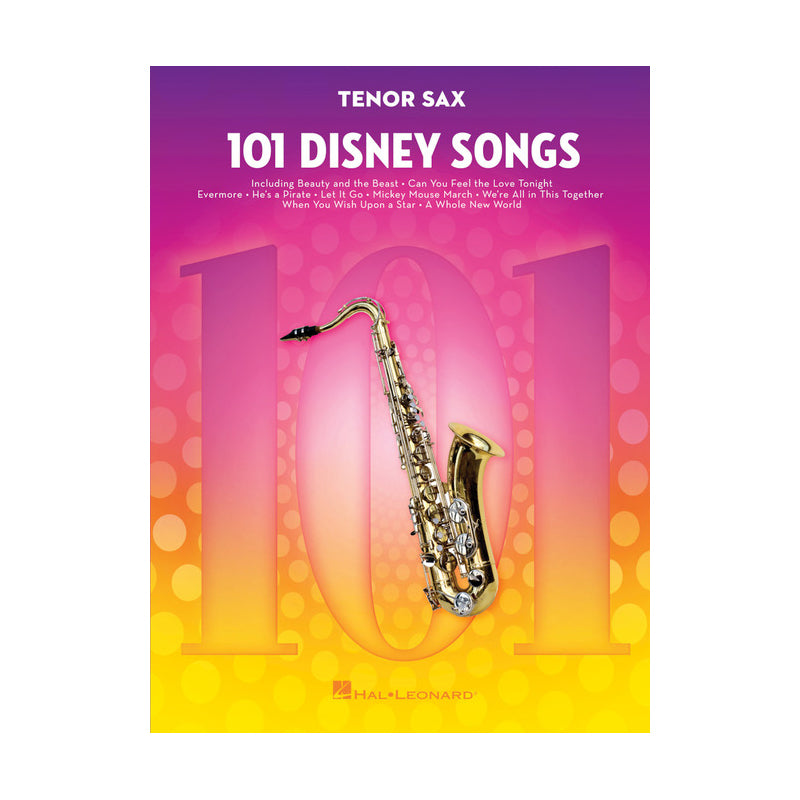 101 Disney songs for tenor sax sheet music