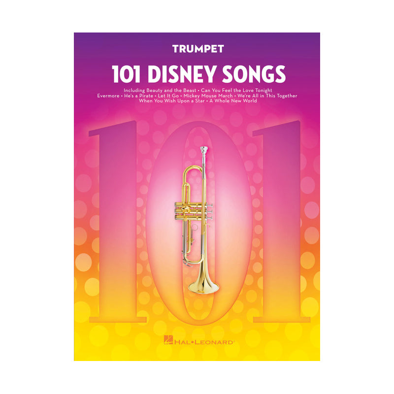 101 Disney songs for trumpet sheet music