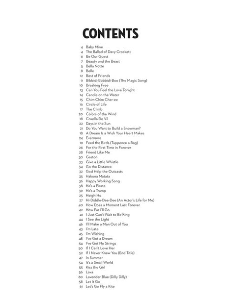 101 disney favorite songs for solo viola sheet music