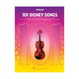 101 Disney songs for violin sheet music