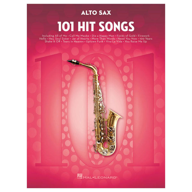 101 hit pop songs in alto sax sheet music