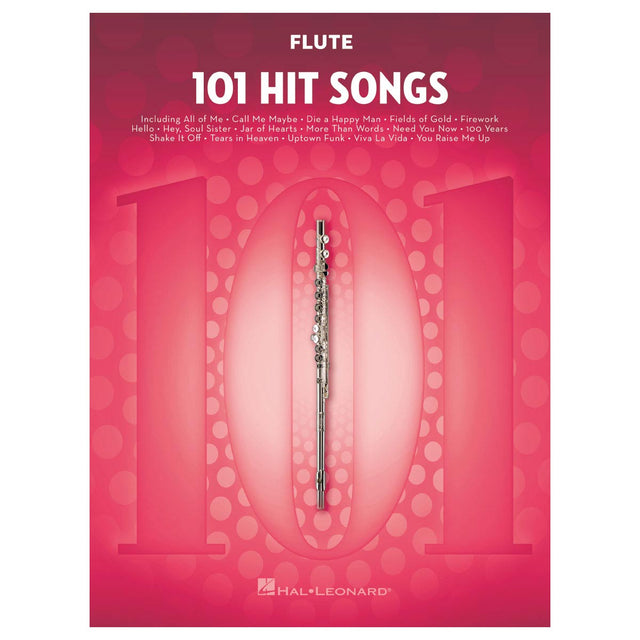 101 hit pop songs in flute sheet music