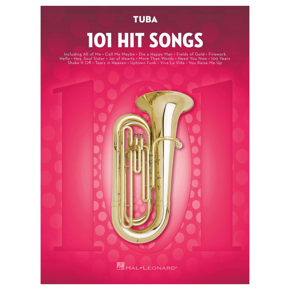 101 hit pop songs in tubs sheet music