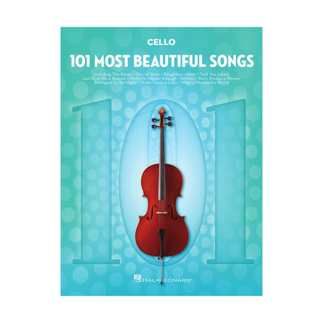 101 most beautiful songs cello sheet music