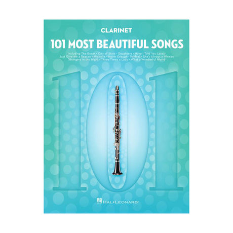 101 most beautiful songs clarinet sheet music