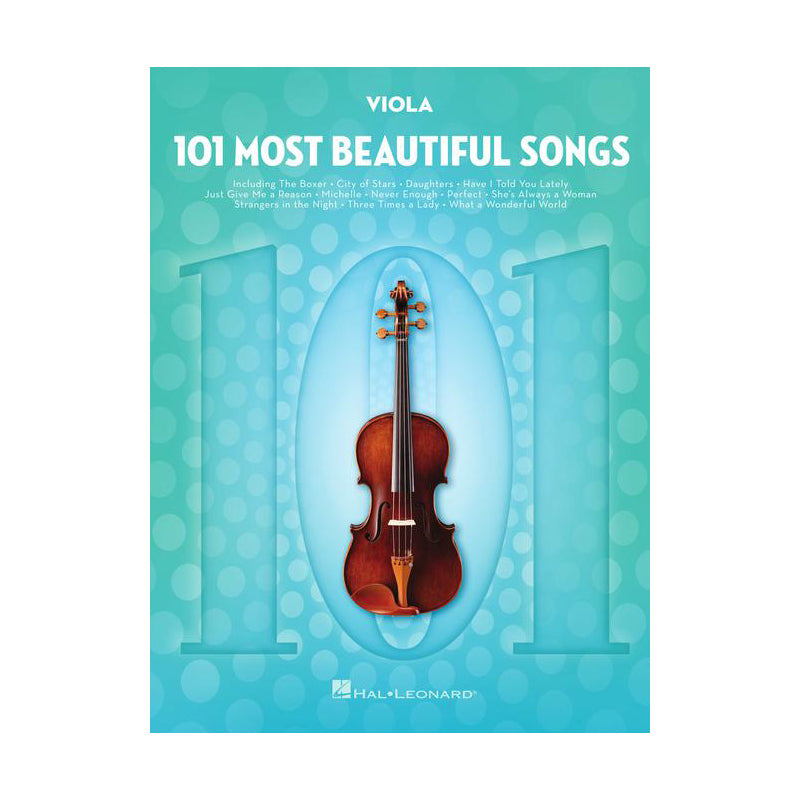 101 most beautiful songs viola sheet music