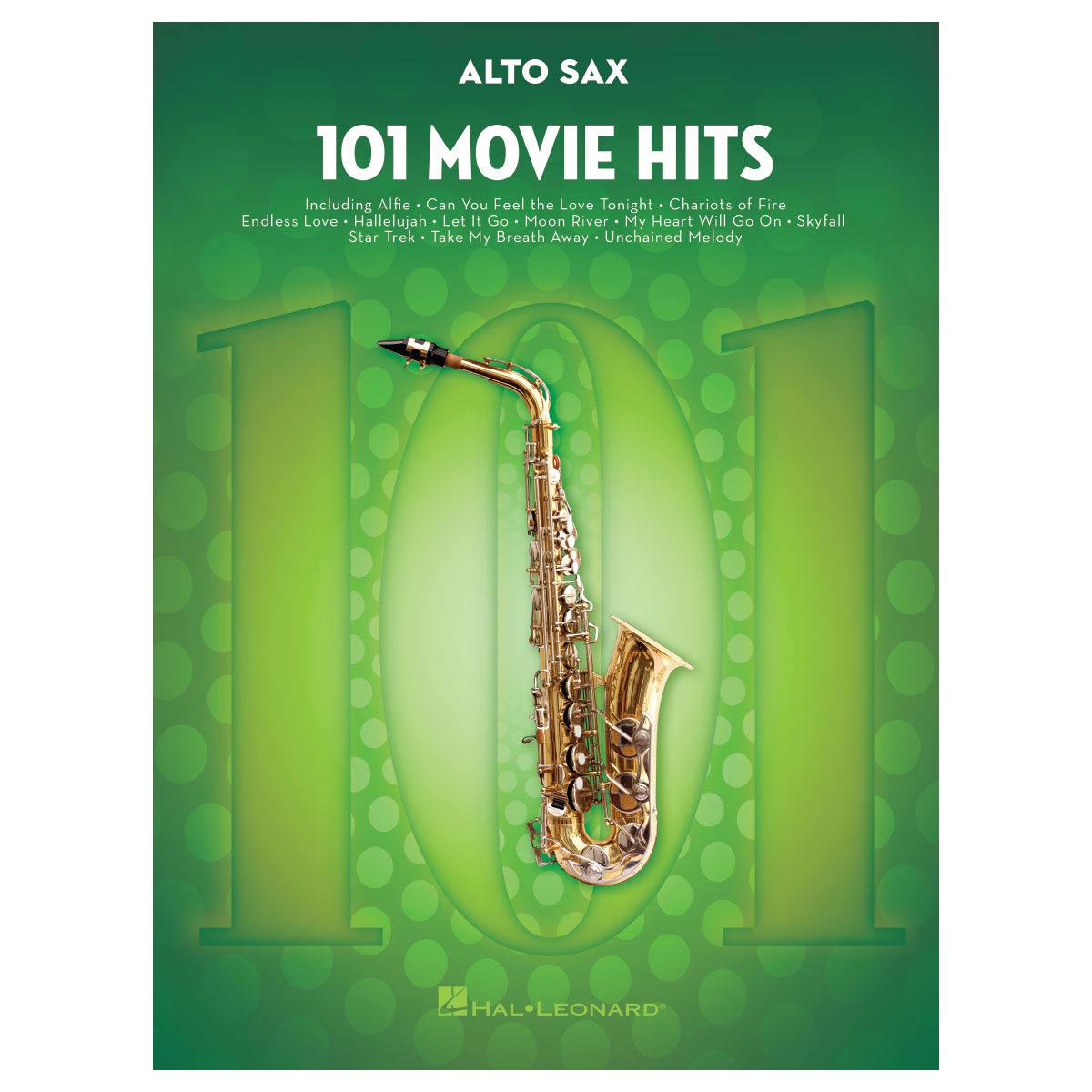 101 movie hits for alto sax sheet music