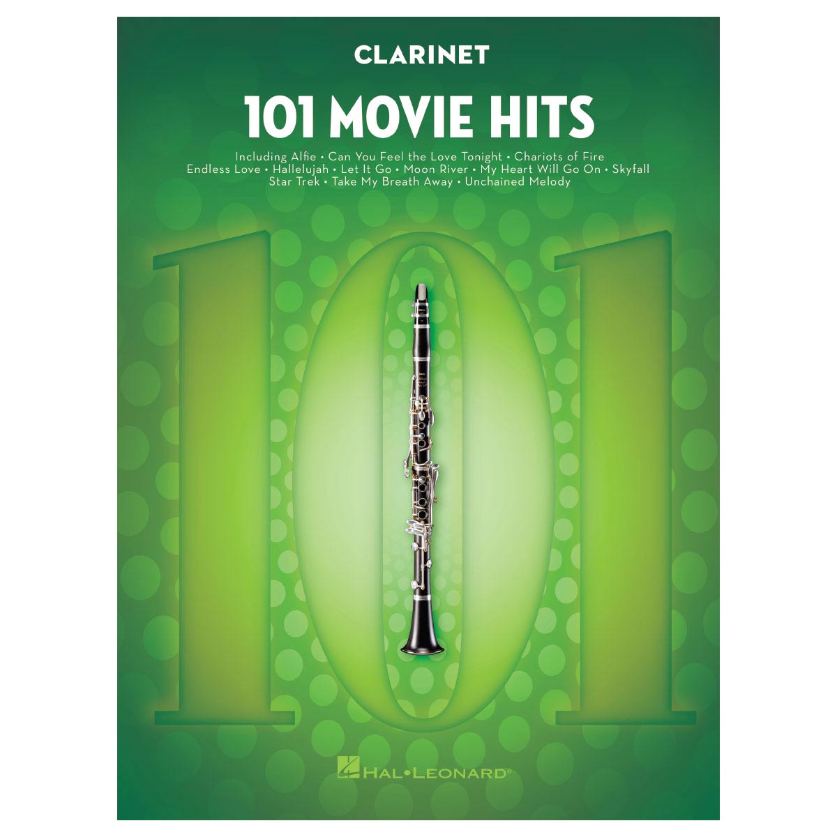 101 movie hits for clarinet sheet music