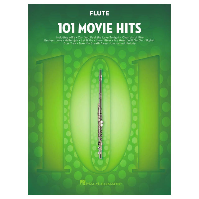 101 movie hits for flute sheet music