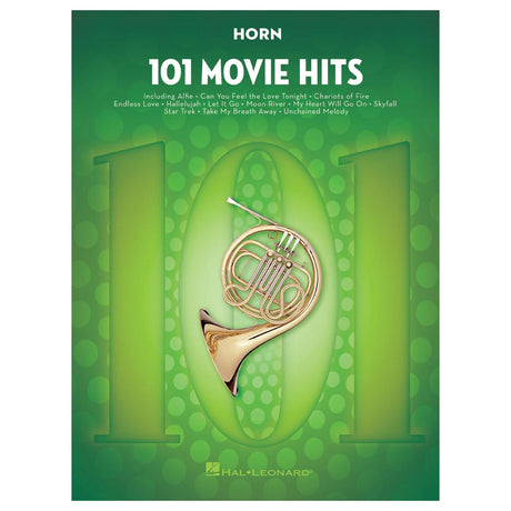 101 movie hits for horn sheet music