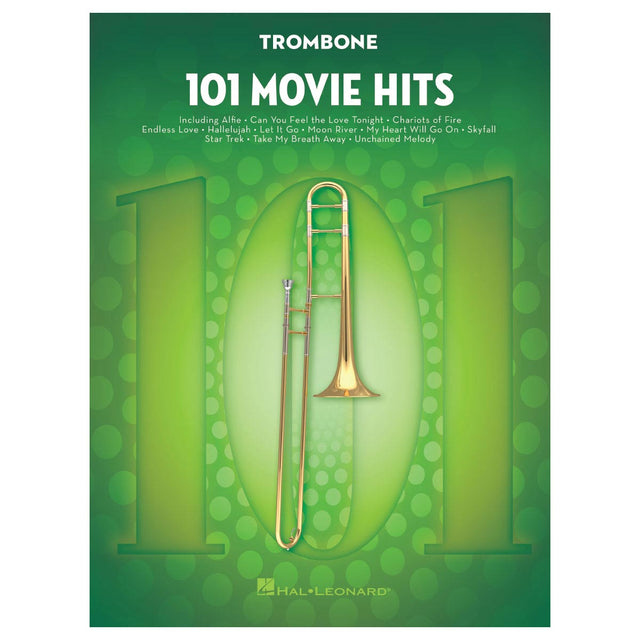 101 movie hits for trombone sheet music