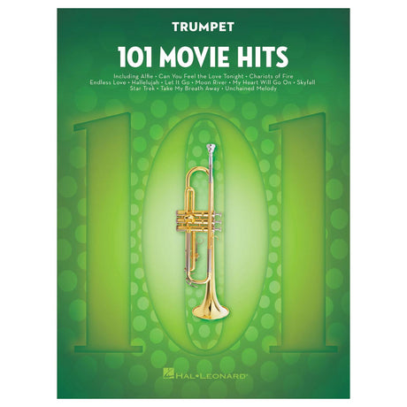 101 movie hits for trumpet sheet music