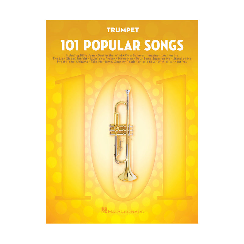 101 Popular Trumpet Songs Sheet Music | Hal Leonard & Teton Music ...