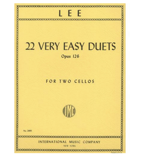 Very easy duets for cello sheet music