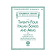 Learn to sing with 24 Italian songs sheet music 