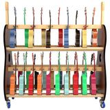 ukulele storage cart a&s crafted products for classroom