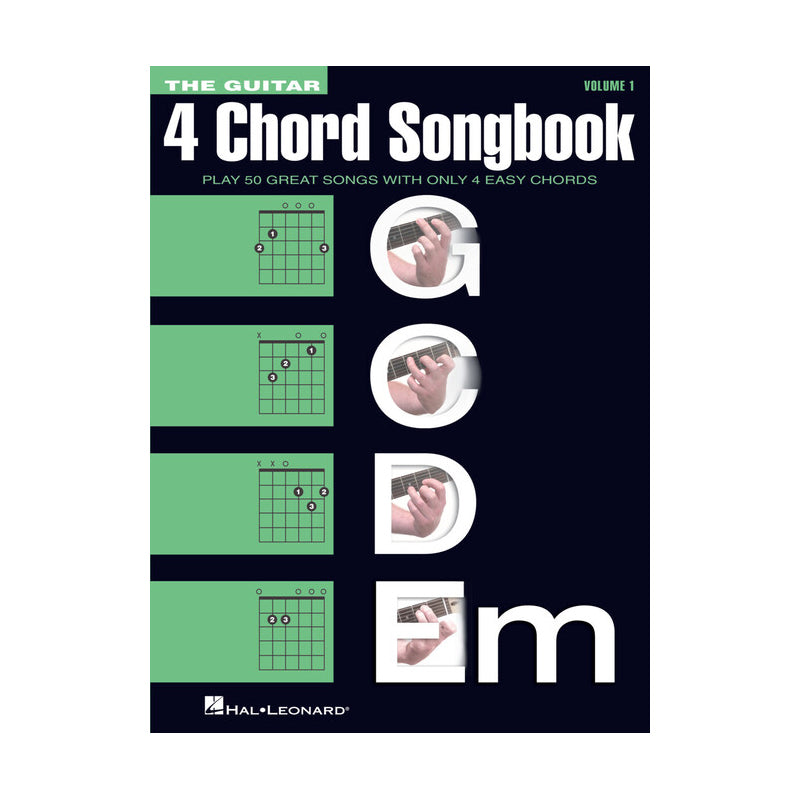 The Guitar 4-Chord Songbook G-C-D-Em