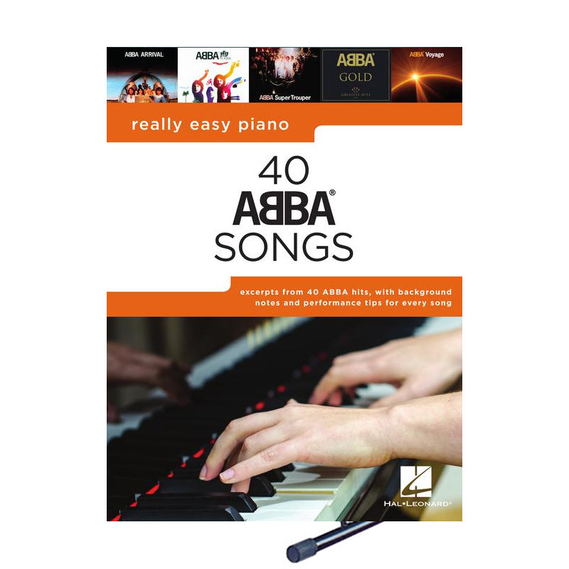 Piano vraiment facile : 40 chansons d'ABBA