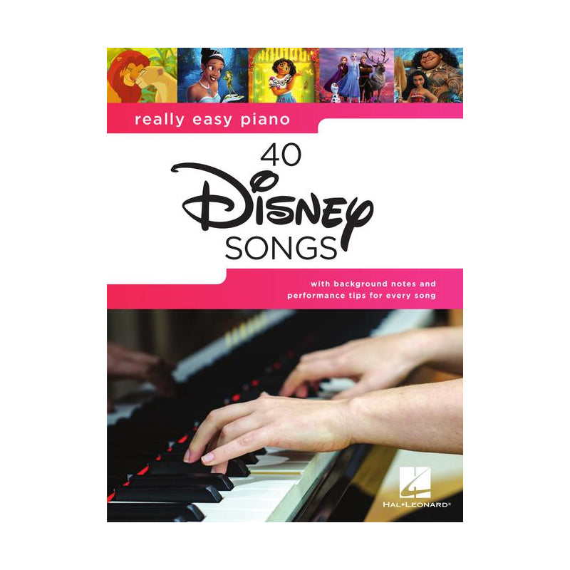 Piano vraiment facile : 40 chansons Disney