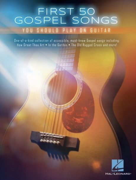 First 50 gospel songs for guitar sheet music