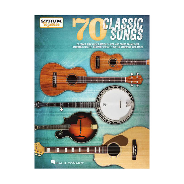 Classic guitar sheet music songs for banjo, uke