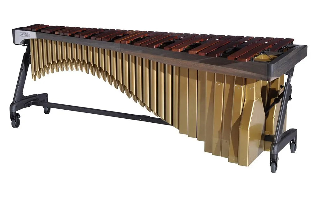 Adams Alpha 4.3 Rosewood Marimba w/Apex Frame - Graphite Rails w/Satin Gold Resonators