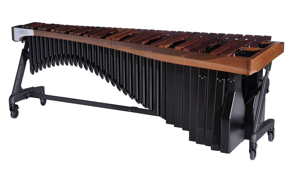 Adams Alpha 4.3 Rosewood Marimba w/Apex Frame - Walnut Rails w/Black Resonators