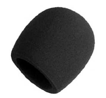 Hamilton StagePro Foam Mic Windscreen Black