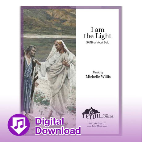 I am the light vocal solo for church choir sheet music