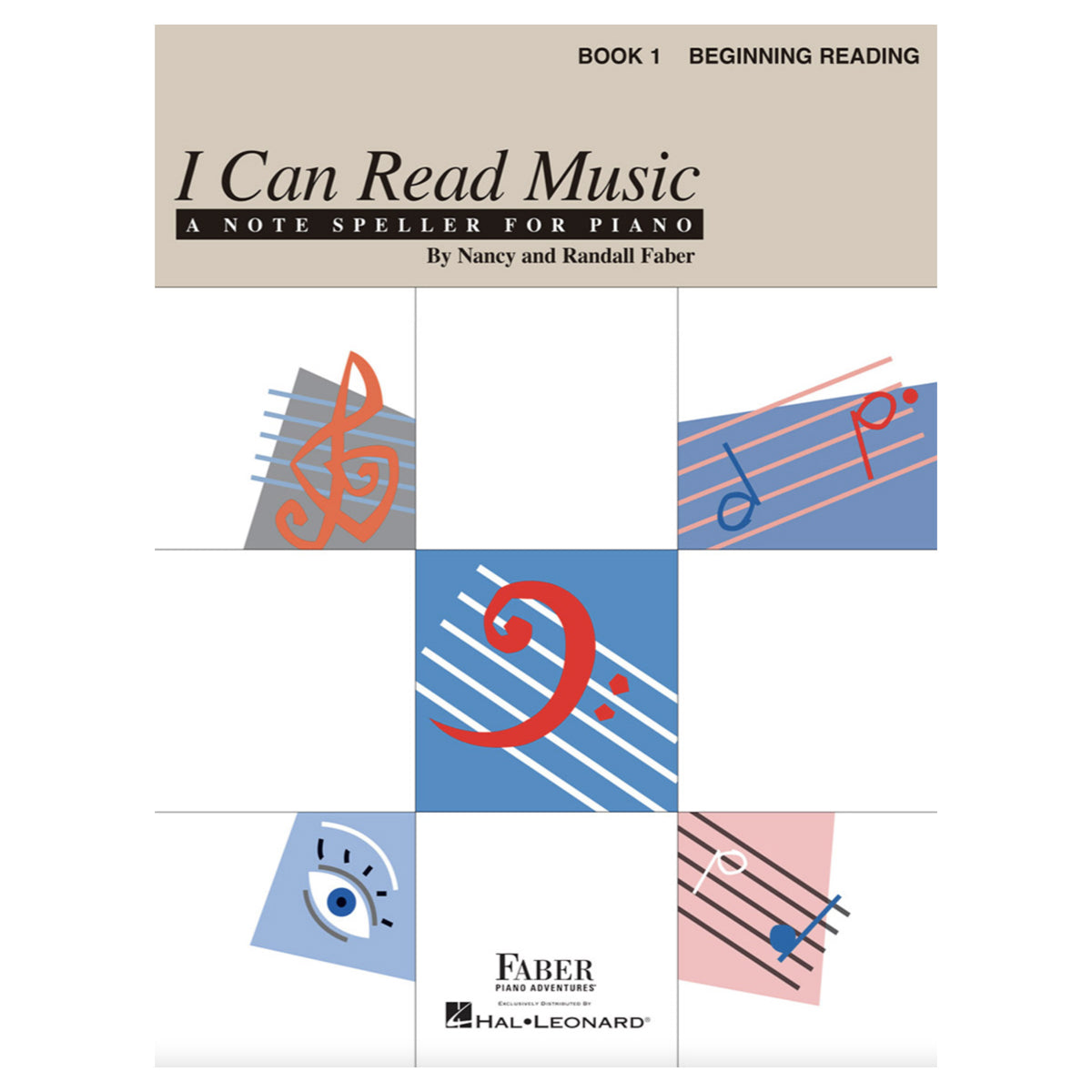 I can read music book 1 piano note speller