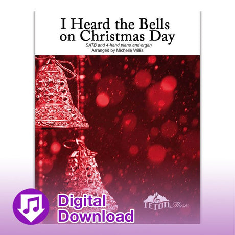 I heard the bells on christmas choir sheet music