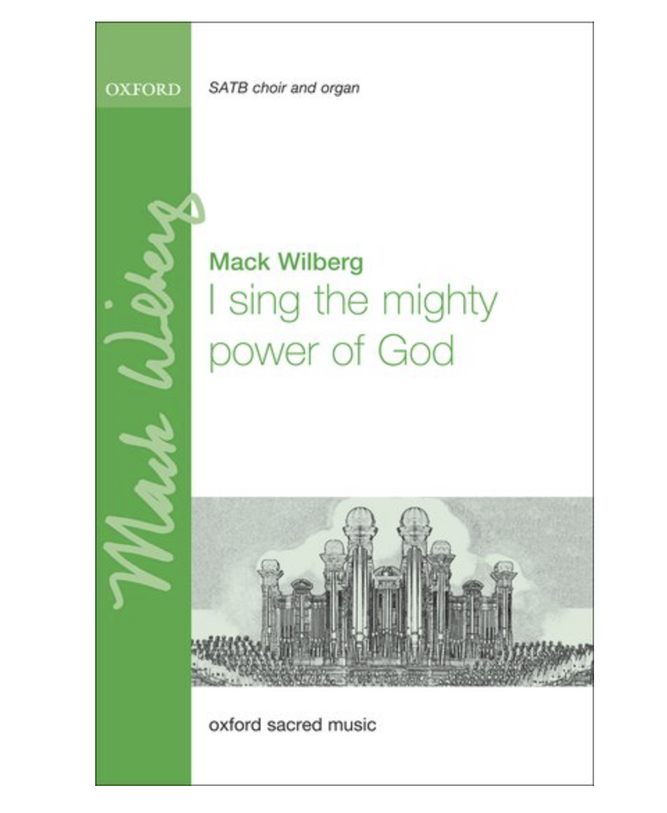 I sing the mighty power of god by mack wilberg for choir sheet music