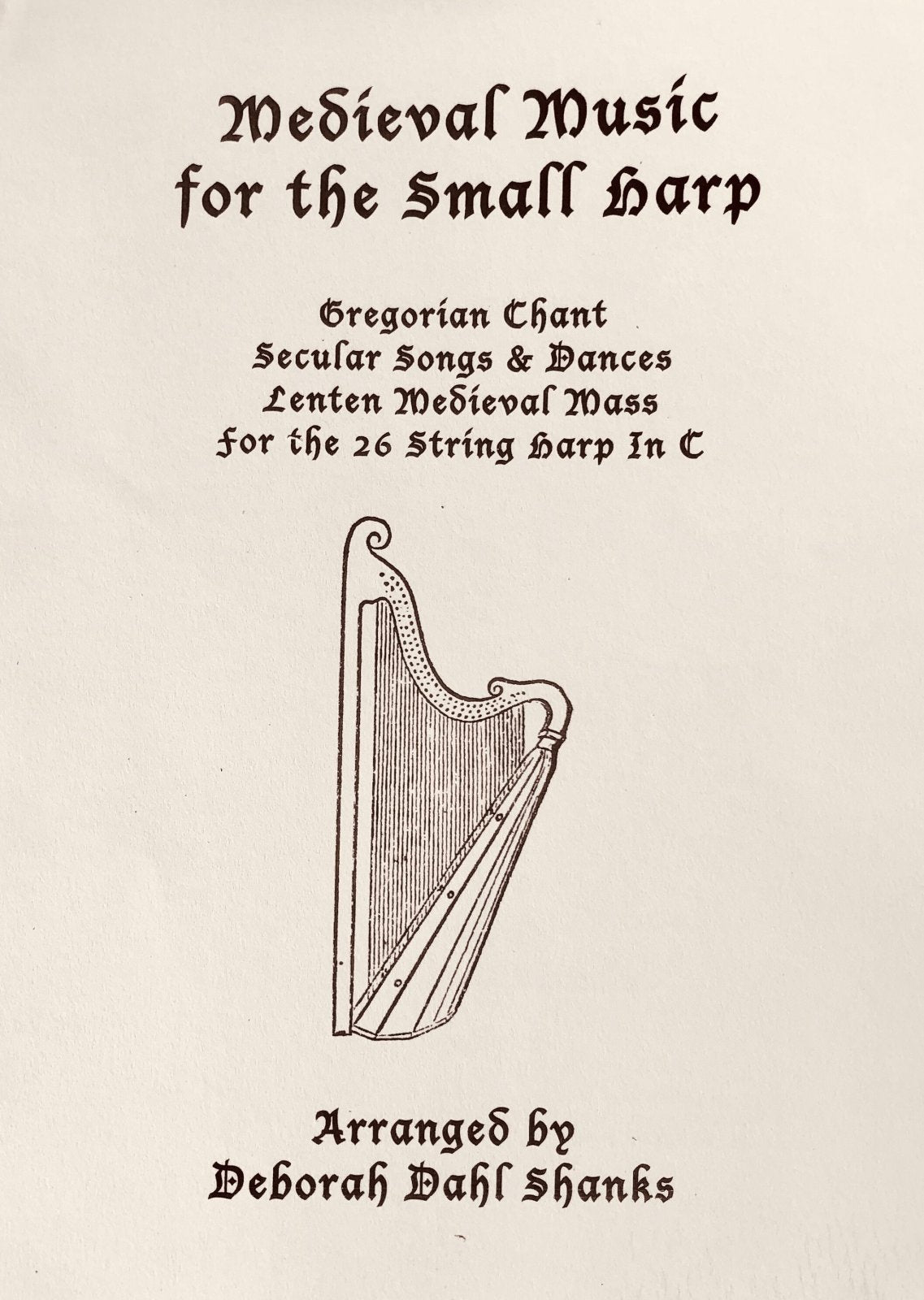 Medieval Music for the Small Harp