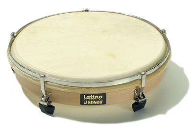 Tambour sur cadre accordable Sonor LHDN 10" avec peau de veau