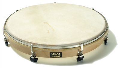 Tambour sur cadre accordable Sonor LHDN 14" avec peau de veau