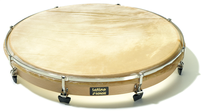 Tambour sur cadre accordable Sonor LHDN 16" avec peau de veau