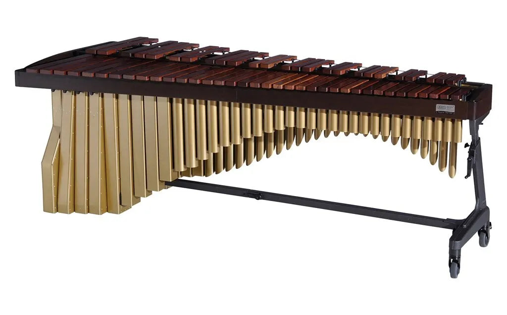 Adams Alpha 4.3 Rosewood Marimba w/Apex Frame - Espresso Rails w/Satin Gold Resonators