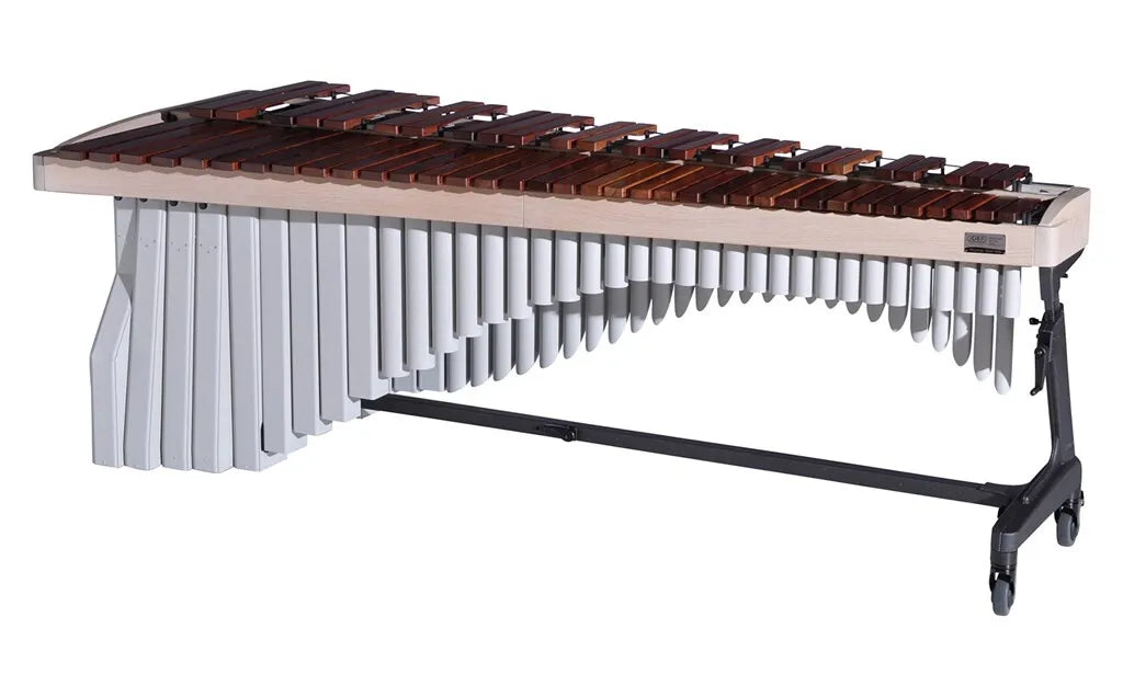 Adams Alpha 4.3 Rosewood Marimba w/Apex Frame - Whitewash Rails w/Silver Resonators