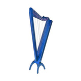 Rees harps Harpsicle grand in blue
