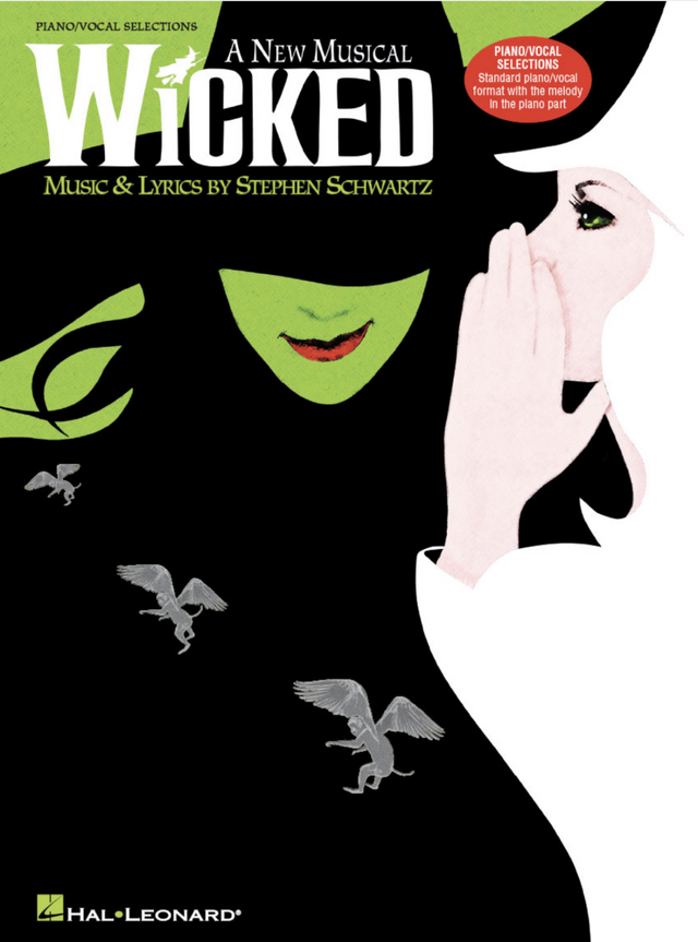 Wicked sheet music for vocal selections Broadway musical 