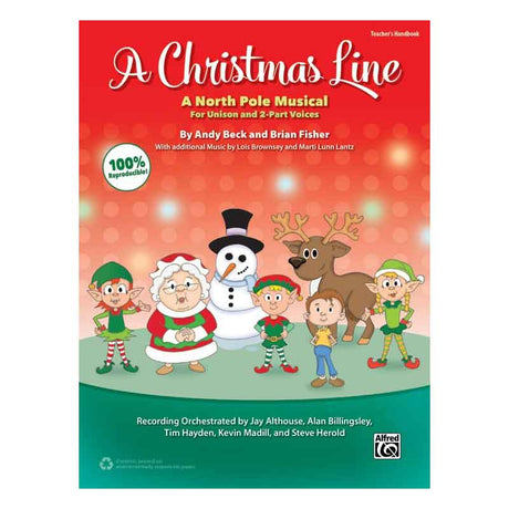 a christmas line kids musical for holidays