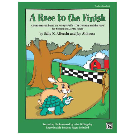 a race to the finish kids mini musical from teton music